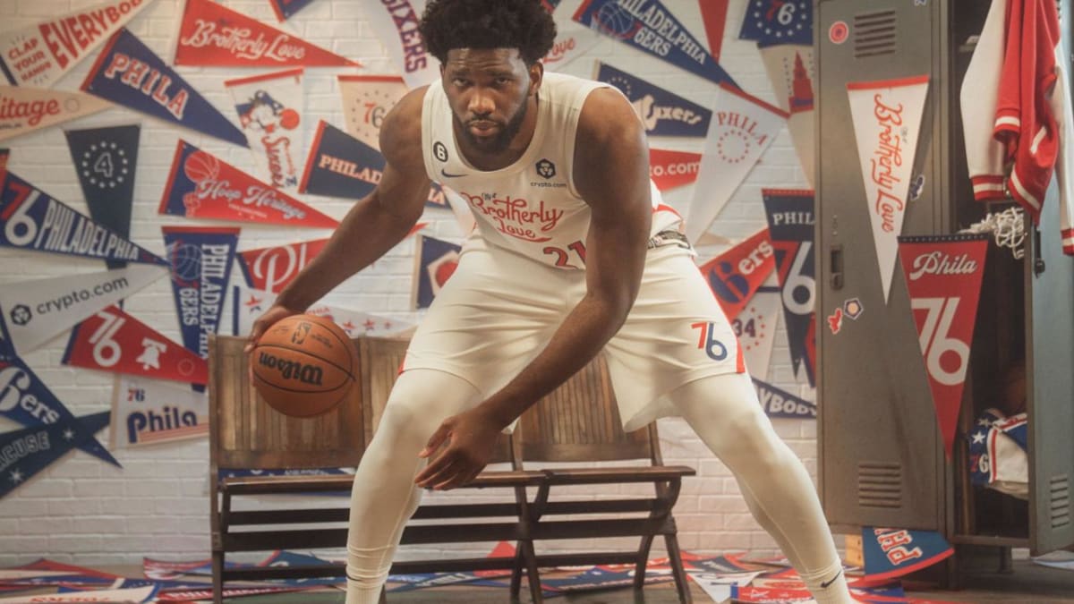 This beauty debuts today . New City edition court … : r/sixers