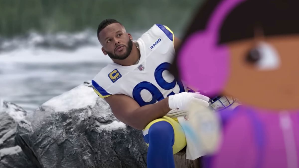 WATCH: Los Angeles Rams' Aaron Donald Encounters Comedy Legend in  Paramount+ Ad - Sports Illustrated LA Rams News, Analysis and More