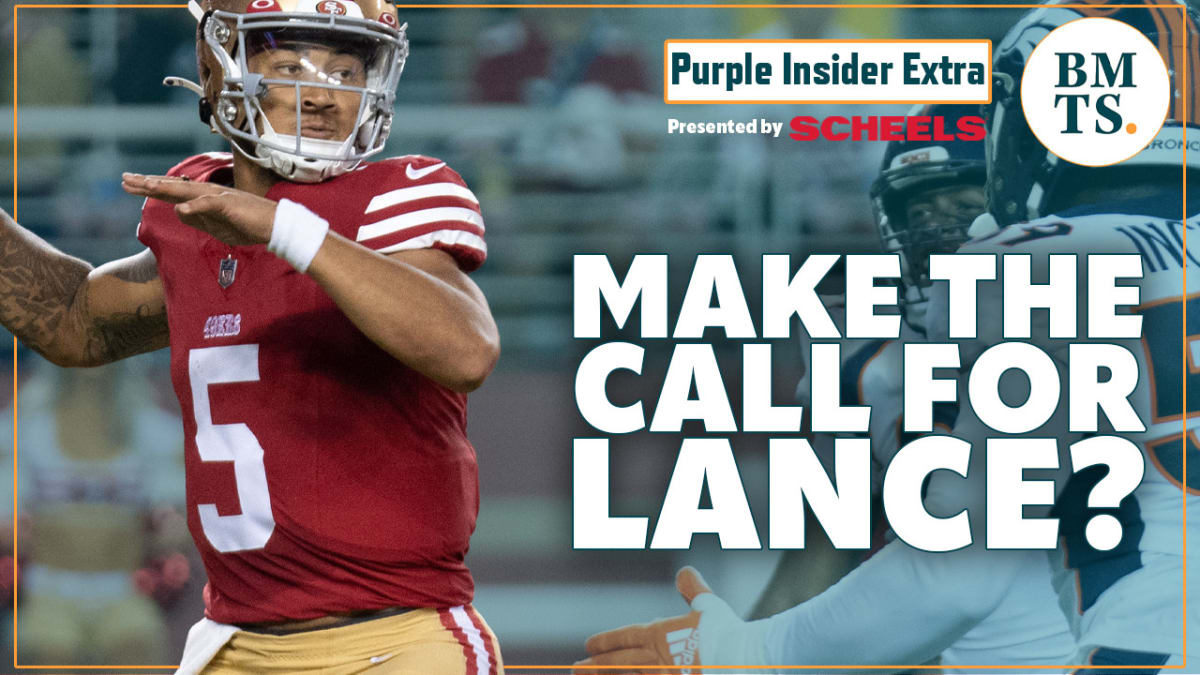 Report: Vikings, 49ers had 'serious conversations' about Trey Lance -  Sports Illustrated Minnesota Sports, News, Analysis, and More