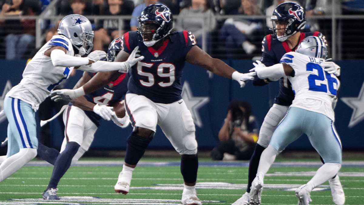 Sports Briefs: Texans Kenyon Green placed on IR