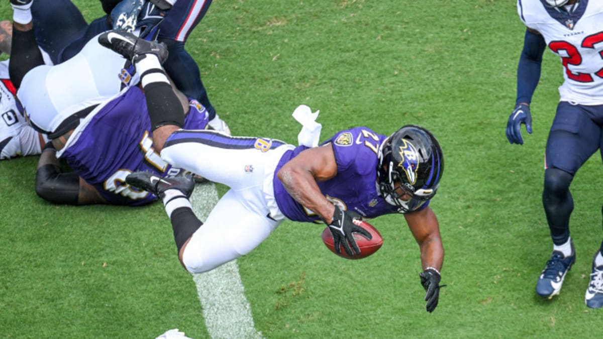 Ravens RB J.K. Dobbins tears Achilles, done for season