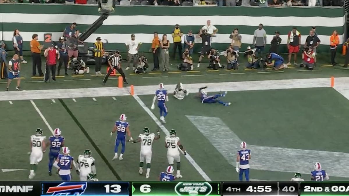 Garrett Wilson makes unbelievable acrobatic catch for Jets' first touchdown  of season