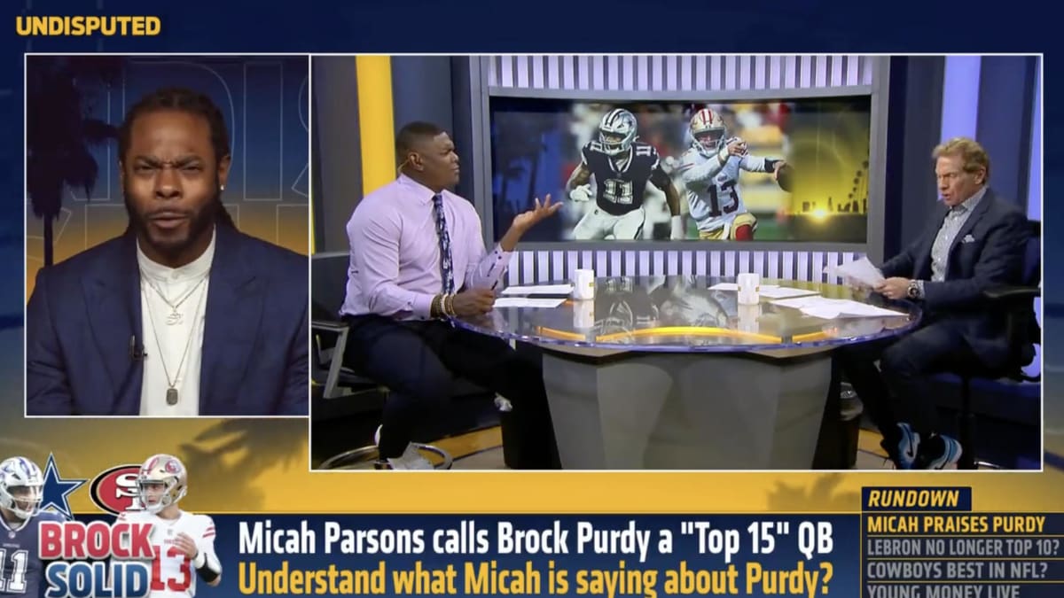 Micah Parsons calls 49ers QB Brock Purdy a top 15 QB