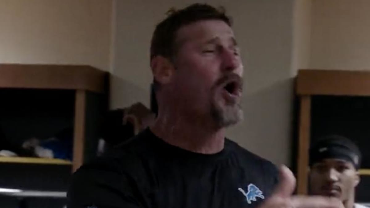 Dan Campbell's Fired-Up Postgame Speech After Lions' Win Over Packers Was  So Good