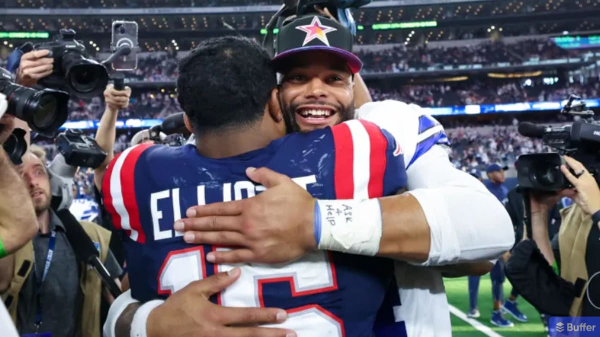 Ezekiel Elliott Urges New England Patriots to Sign Ex Dallas Cowboys  Teammate: 'One of My Best Friends!' - Sports Illustrated New England  Patriots News, Analysis and More