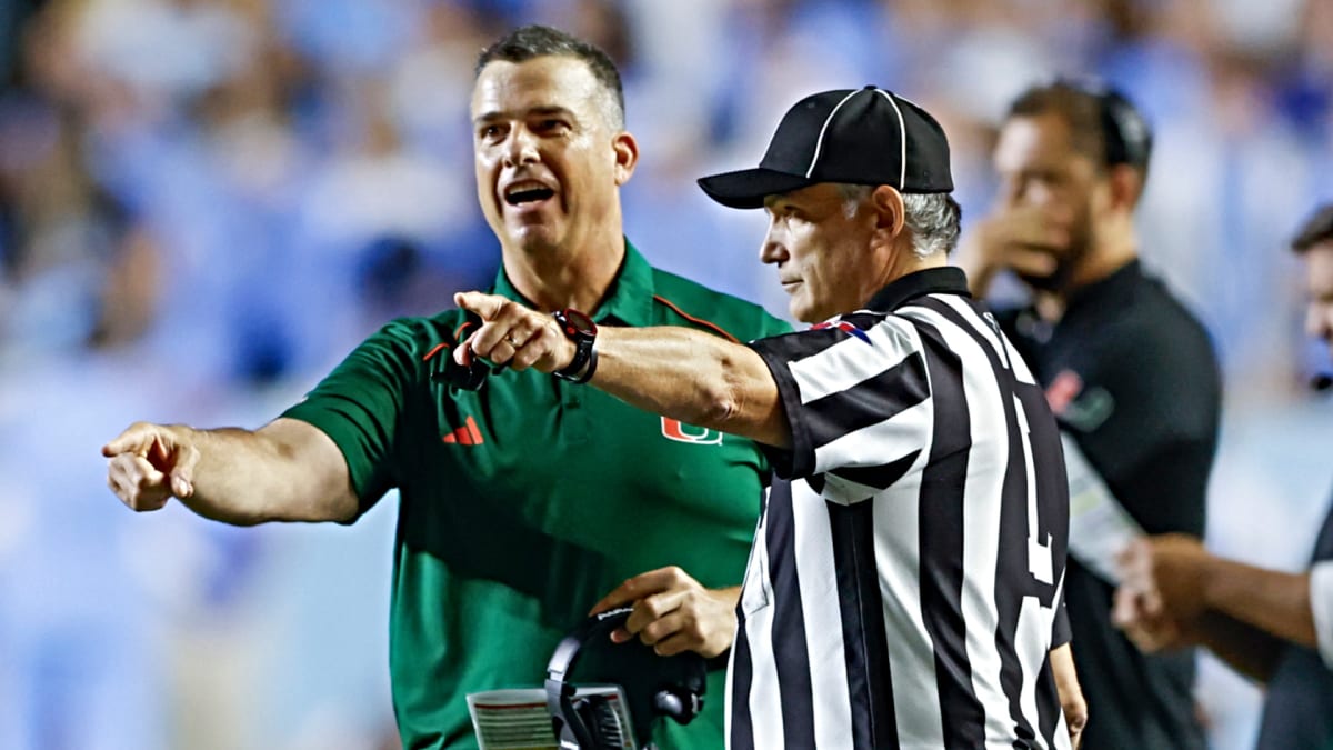 Miami Hurricanes Look Lost In 41-31 Loss To North Carolina Tar Heels - All  Hurricanes on Sports Illustrated: News, Analysis, and More