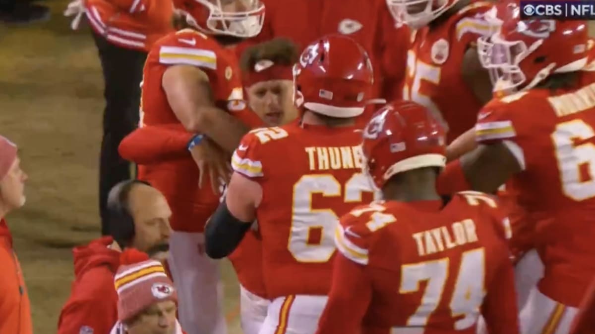 Chiefs' Patrick Mahomes regrets his reaction to controversial call that