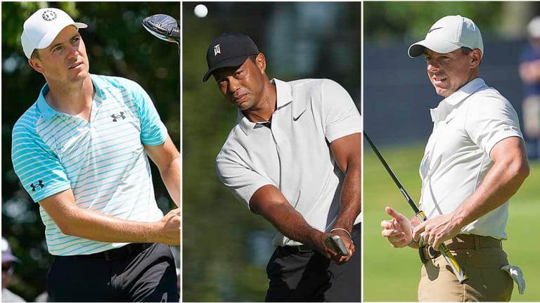 Tiger tee time sales pga championship