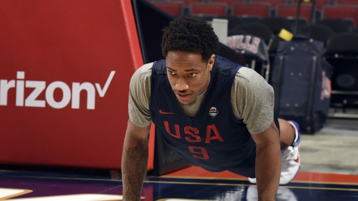 Derozan discount usa jersey