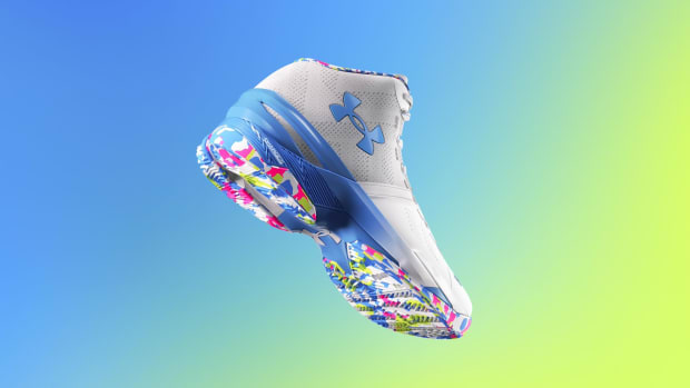 Under armour curry clearance 2 kids pink