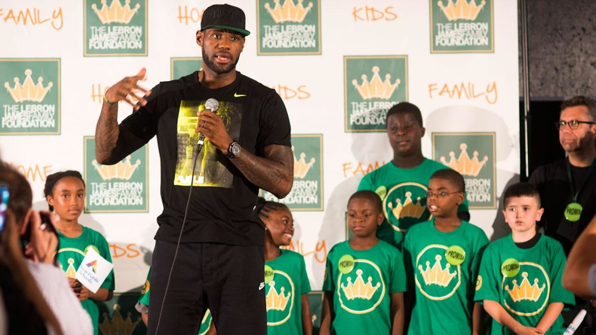 Lebron james 2025 kids school