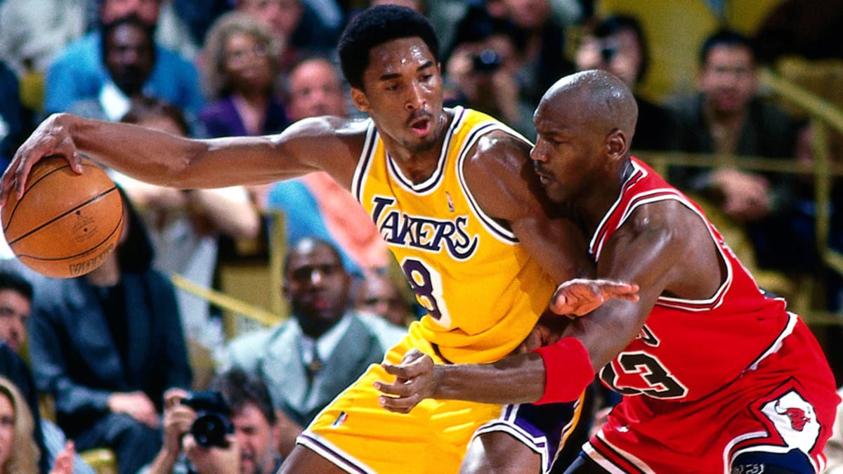 Jordan cheap guarding kobe