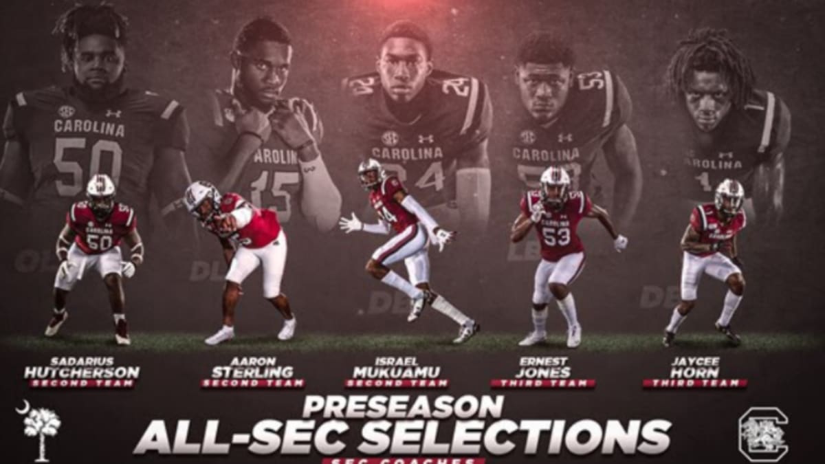 Five Gamecocks Named to Coaches Preseason All SEC Teams Sports