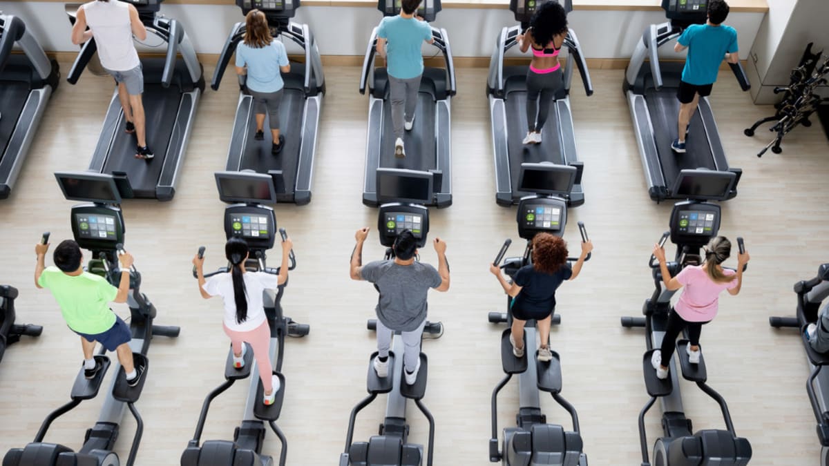 Cross trainer sale v treadmill