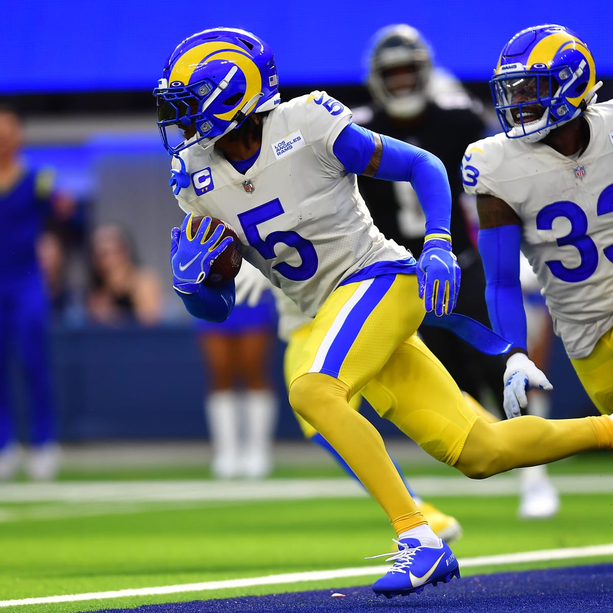 Los Angeles Rams vs. Atlanta Falcons Notebook: Jalen Ramsey Redemption, But  Questions Remain - Sports Illustrated LA Rams News, Analysis and More