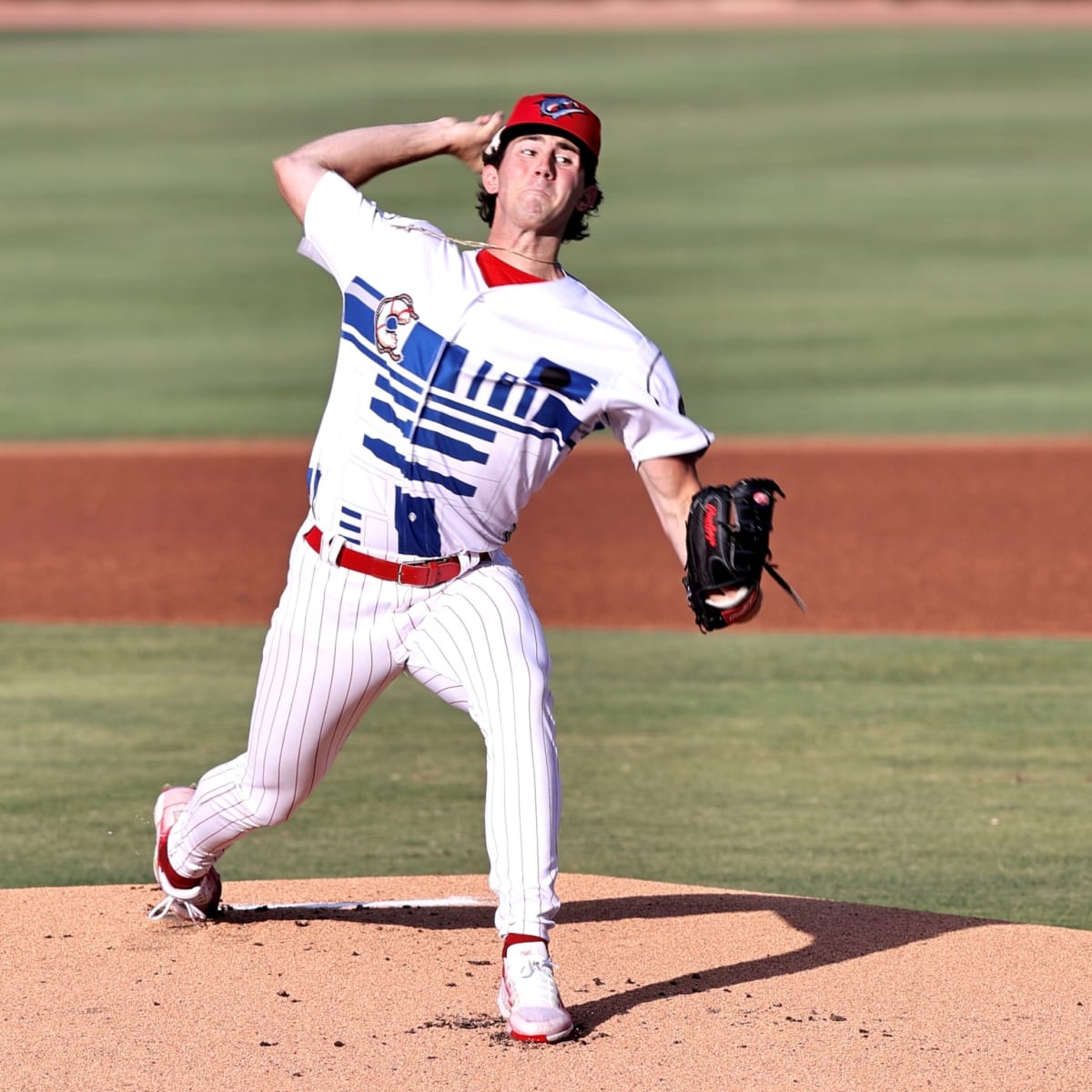 Reading Fightin Phils pitcher and top prospect Mick Abel enters