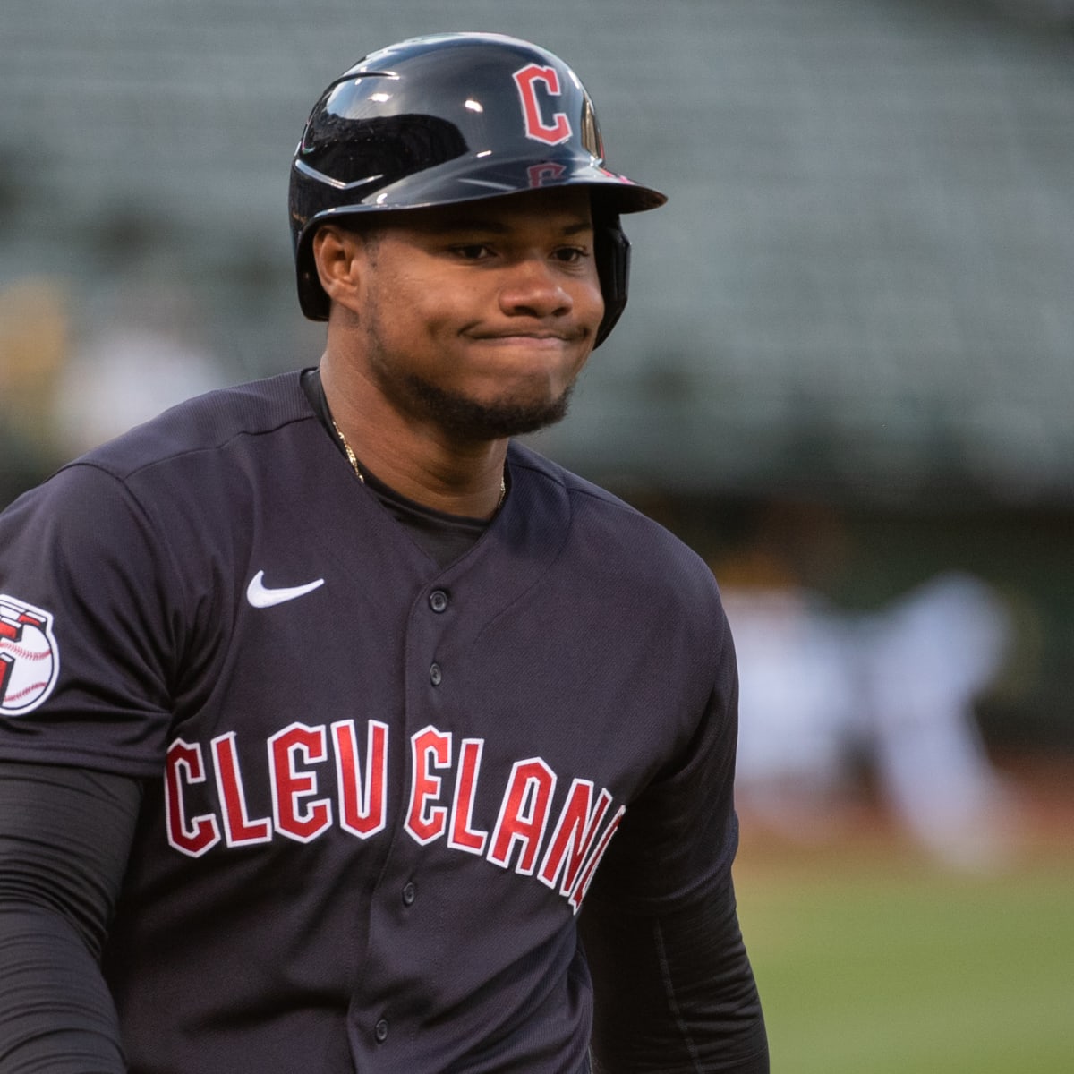 Cleveland Guardians Rookie Oscar Gonzalez Will Look Back On His First Major  League Series Fondly - Sports Illustrated Cleveland Guardians News,  Analysis and More