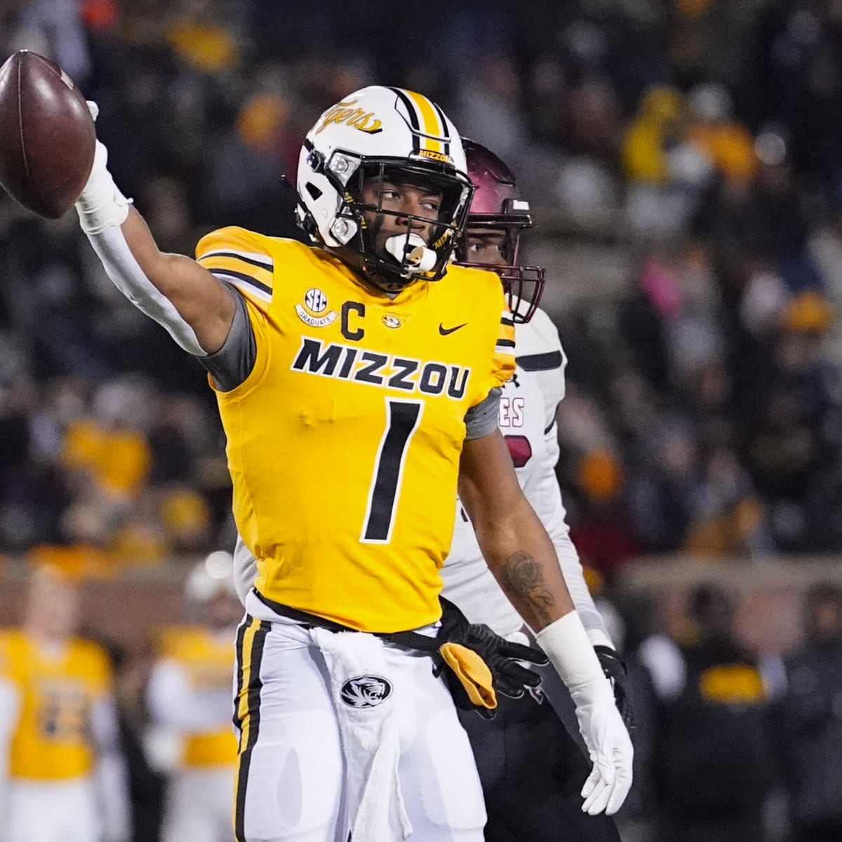 Missouri - NCAA Football : Brett Norfleet - White Jersey