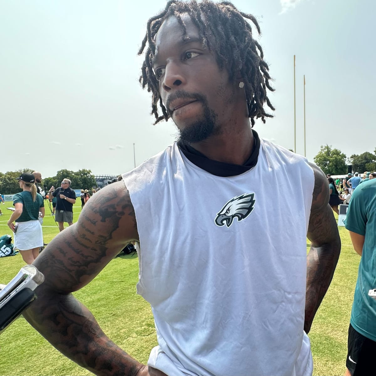 Philadelphia Eagles WR Quez Watkins Gleaming with Confidence: 'I'm Elite!'  - Sports Illustrated Philadelphia Eagles News, Analysis and More