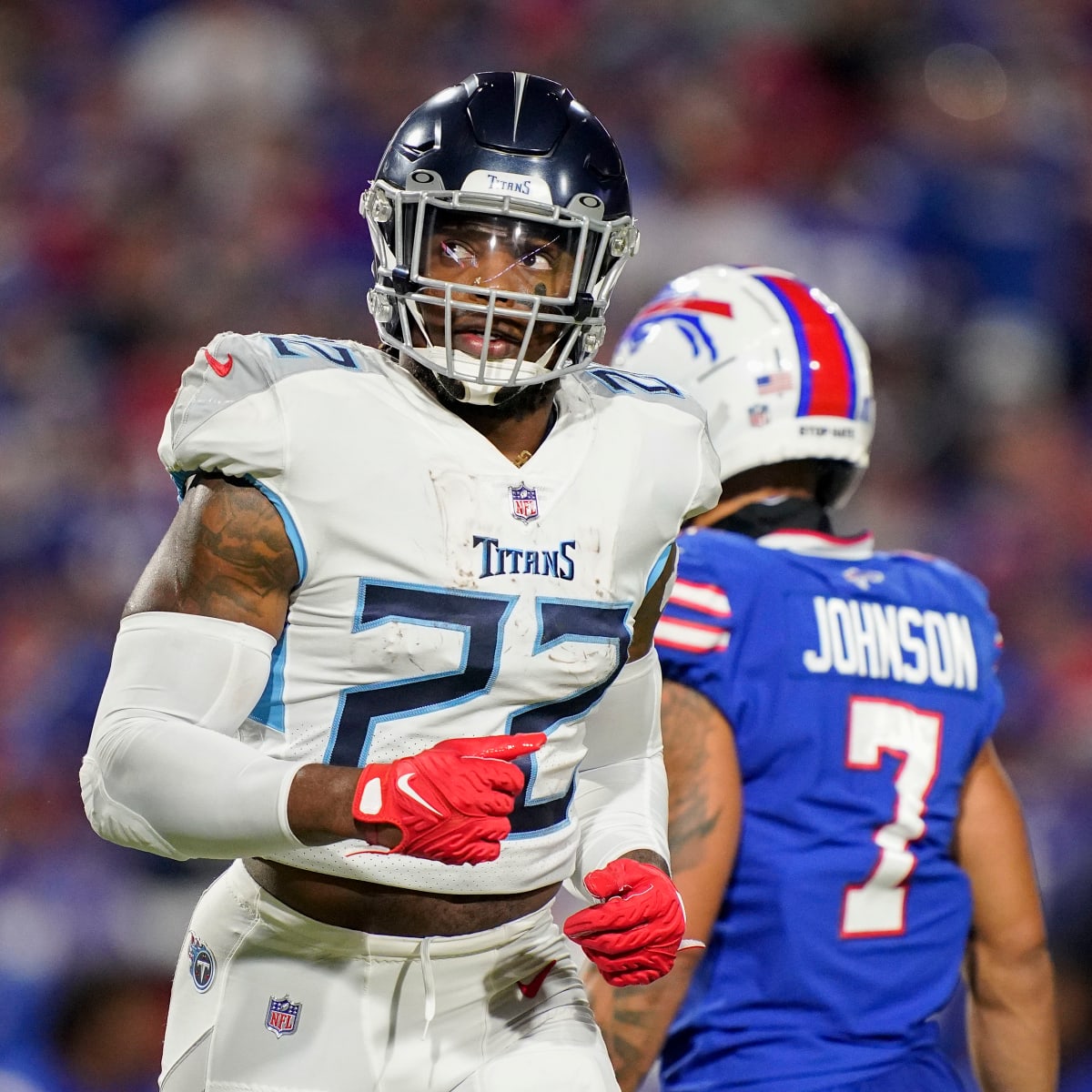 Titans' Derrick Henry won AFC Offensive Player of Week vs. Bills