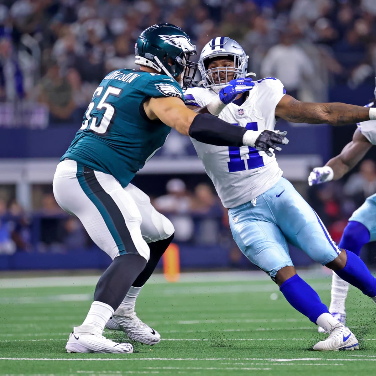 December 14, 2014: Dallas Cowboys free safety J.J. Wilcox (27) in action  during the NFL game between the Dallas Cowboys and the Philadelphia Eagles  at Lincoln Financial Field in Philadelphia, Pennsylvania. The