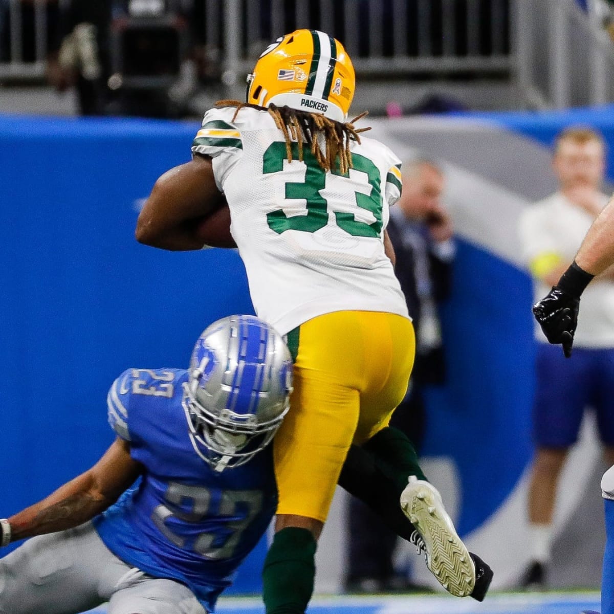 What's at stake tomorrow night in Detroit Lions-Green Bay Packers matchup?