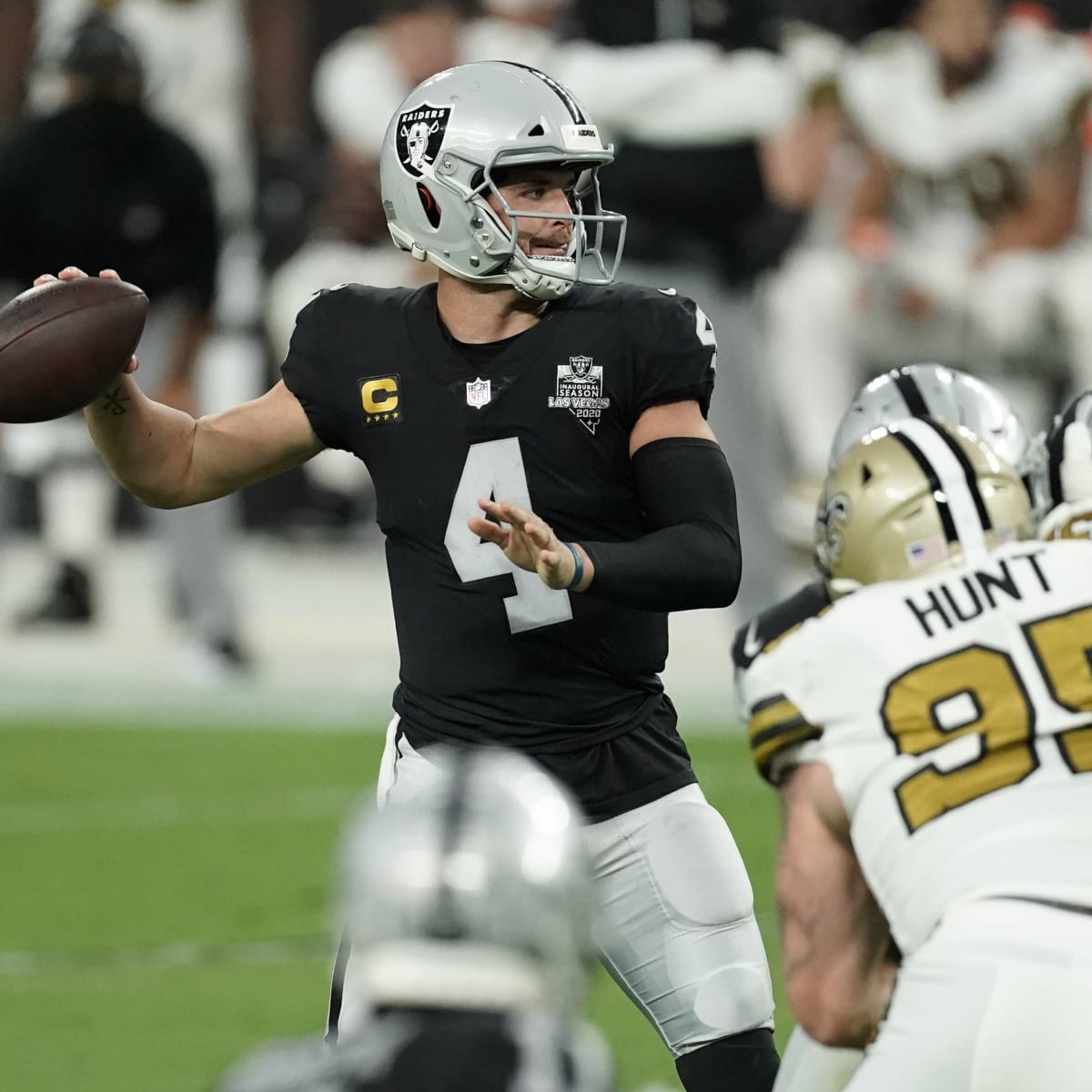 Las Vegas Raiders quarterback Derek Carr: Raiders anticipated the New  Orleans Saints' best - Sports Illustrated Las Vegas Raiders News, Analysis  and More