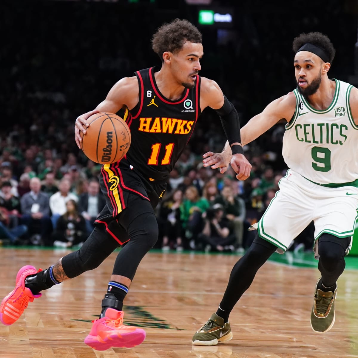 Trae Young Debuts Adidas Trae Unlimited in NBA Playoffs - Sports
