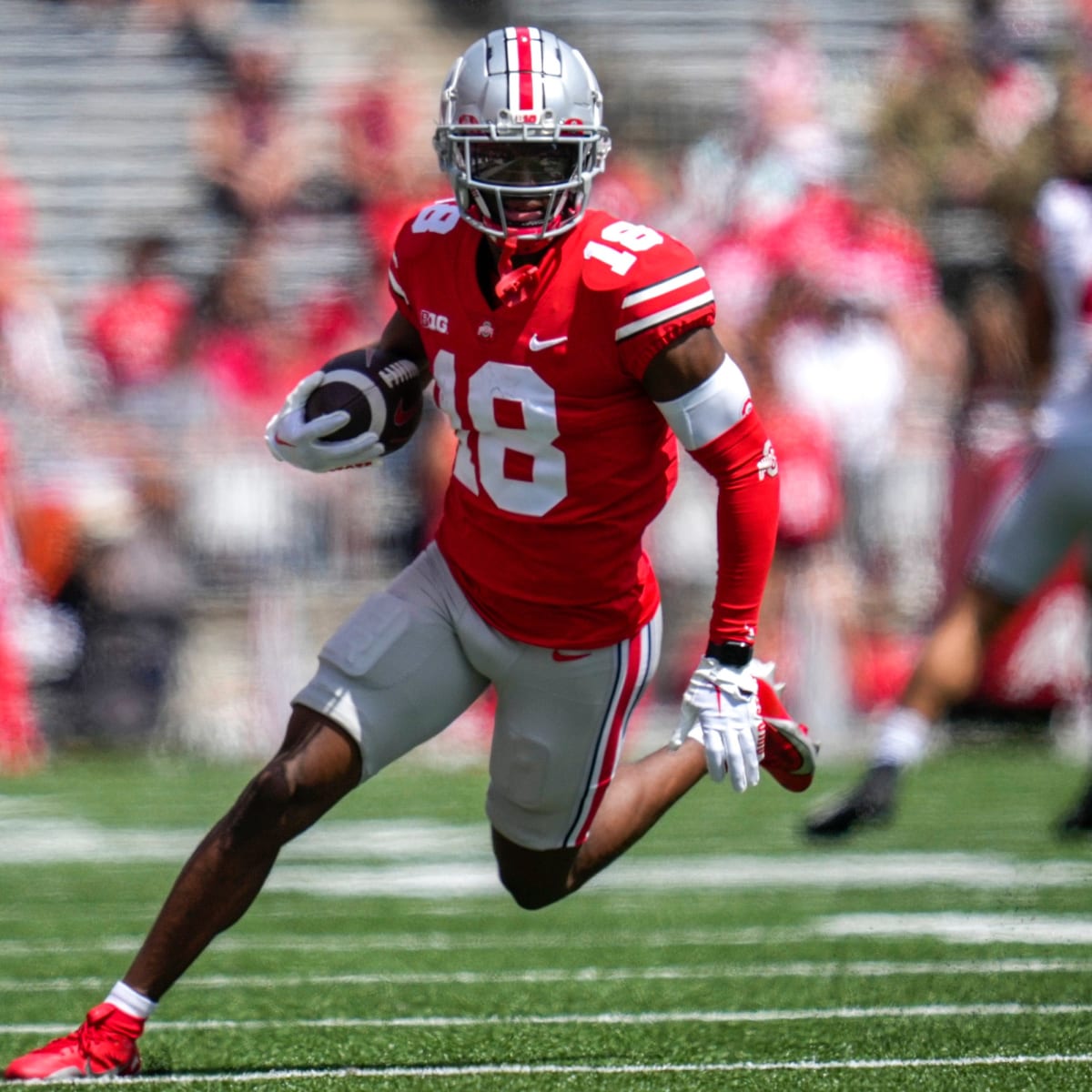 Sophomore Marvin Harrison Jr. is already college football's most  electrifying wide receiver - Indianapolis News, Indiana Weather, Indiana  Traffic, WISH-TV