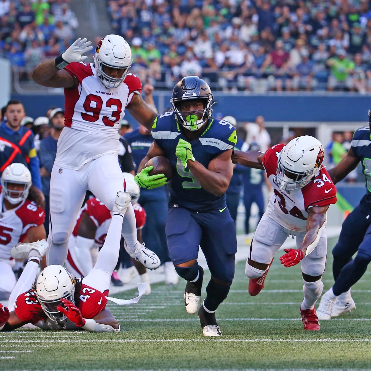 Ken Walker III, Seattle Seahawks Making Strides Finishing in Red Zone -  Sports Illustrated Seattle Seahawks News, Analysis and More