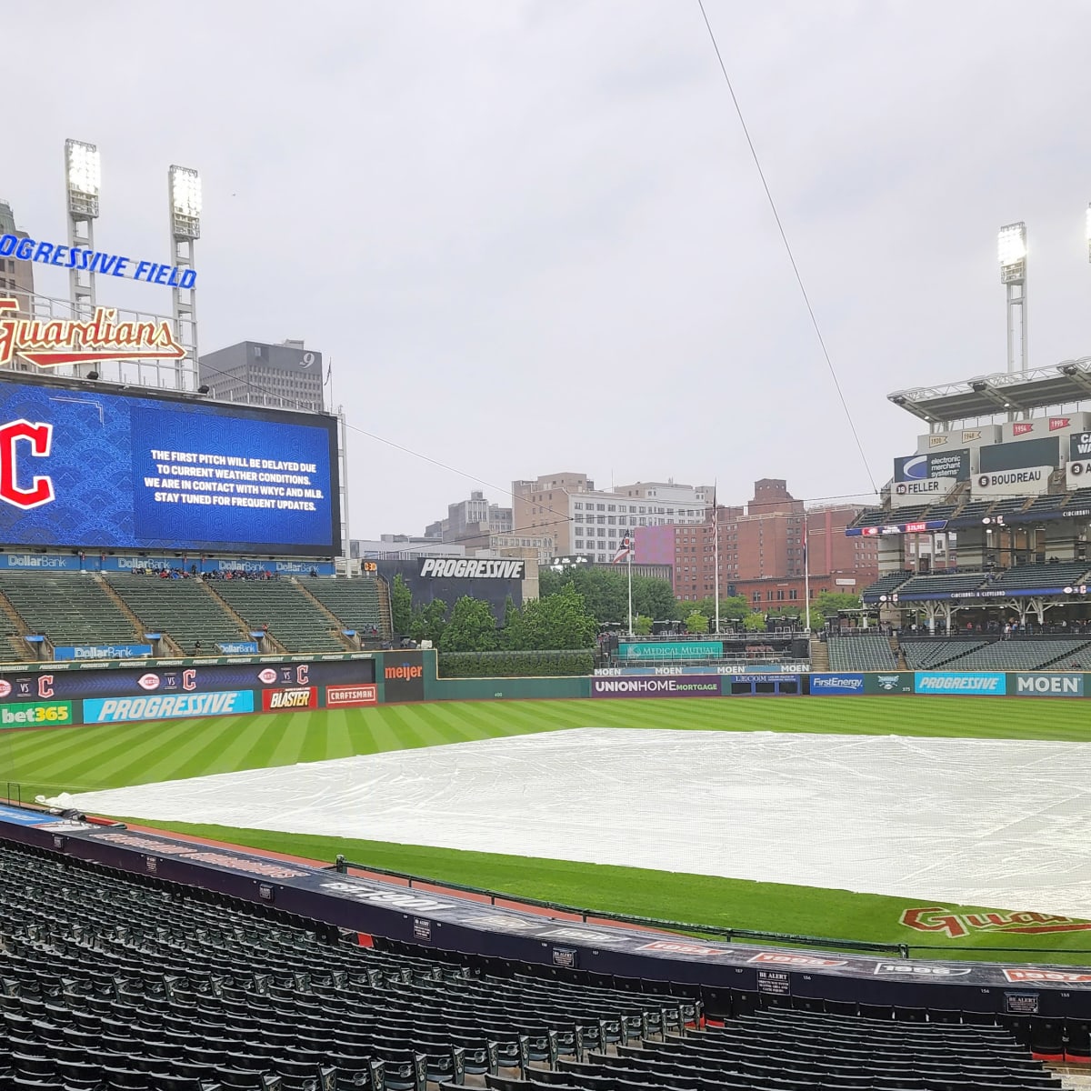 Cleveland Indians game postponed due to weather