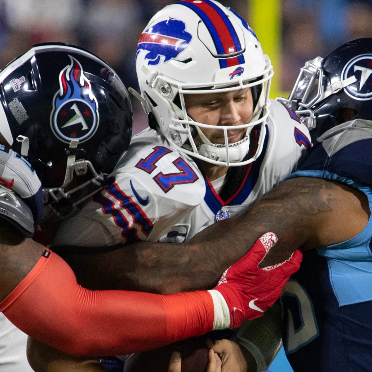 Titans report card vs. Bills