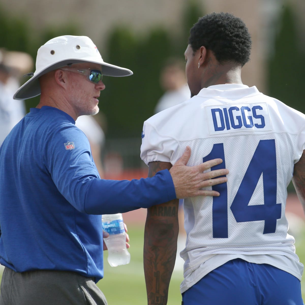 Stefon Diggs returns to practice with Bills coach Sean McDermott saying  concerns are resolved - Washington Times