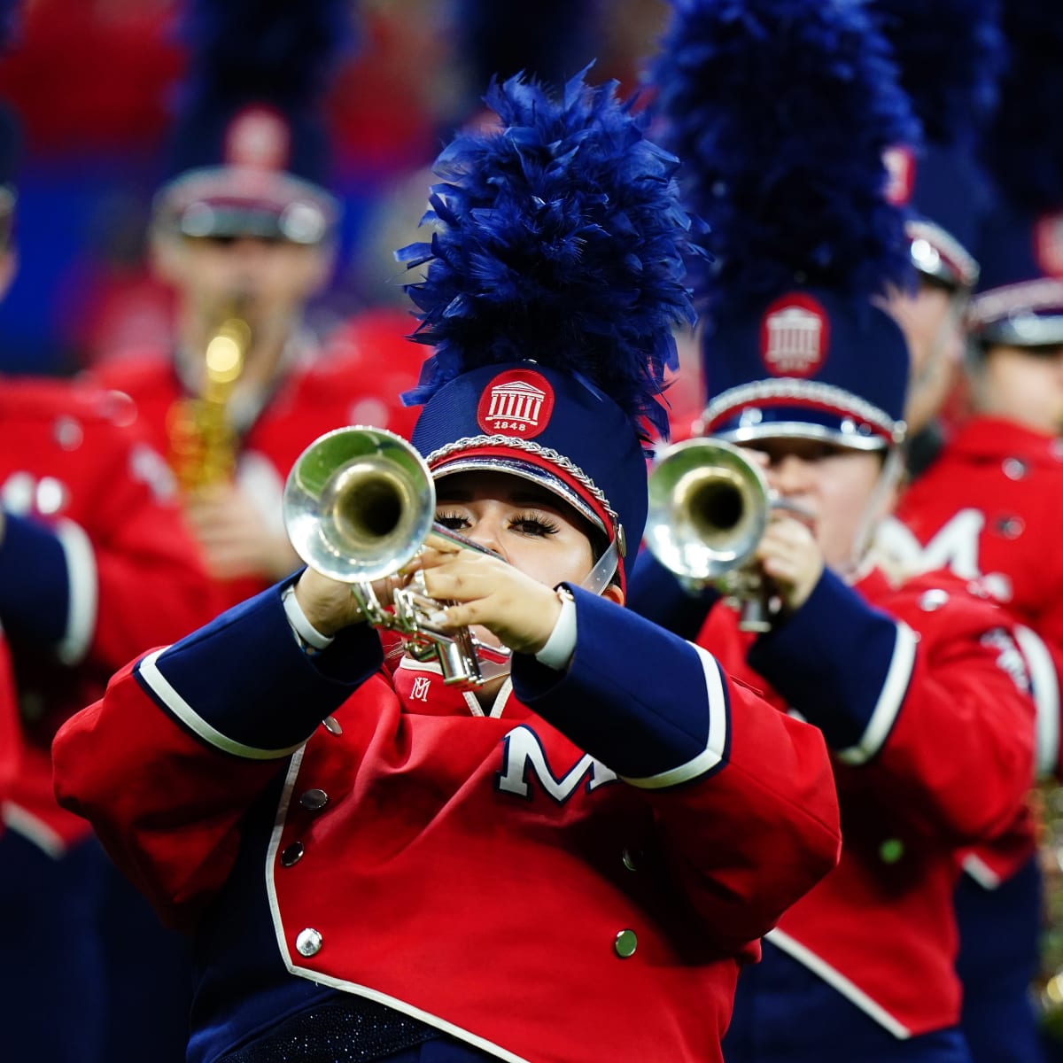 Color Guard, Ole Miss Band