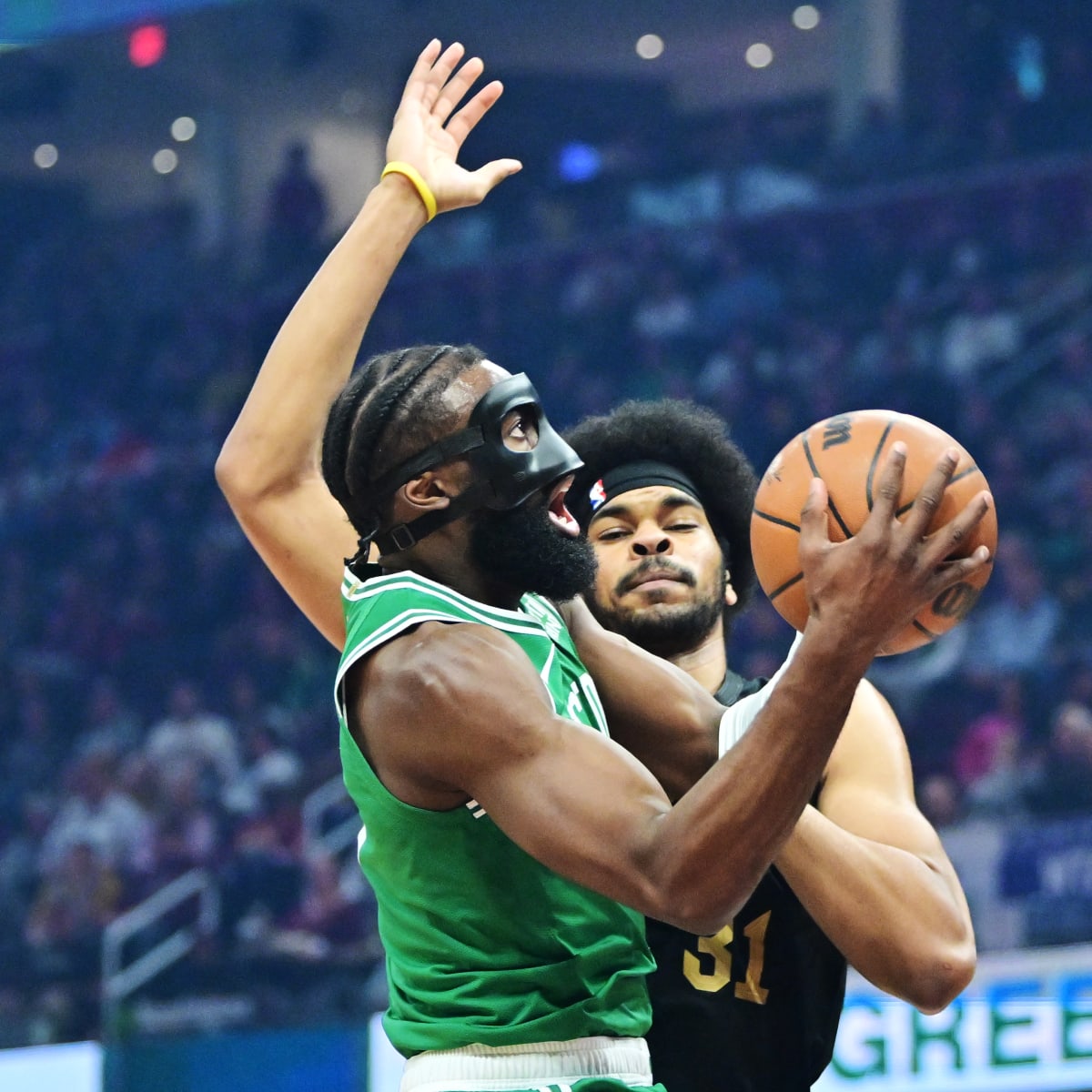 Boston Celtics' Robert Williams dunked on Grant Williams in