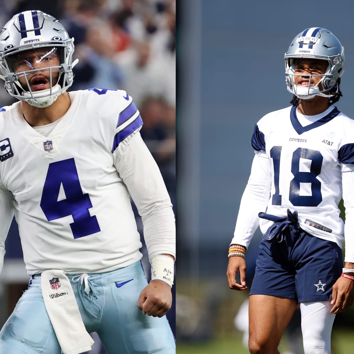 Cowboys Connection: 3rd-Round WR Jalen Tolbert Already Hooking Up with Dak  Prescott - FanNation Dallas Cowboys News, Analysis and More