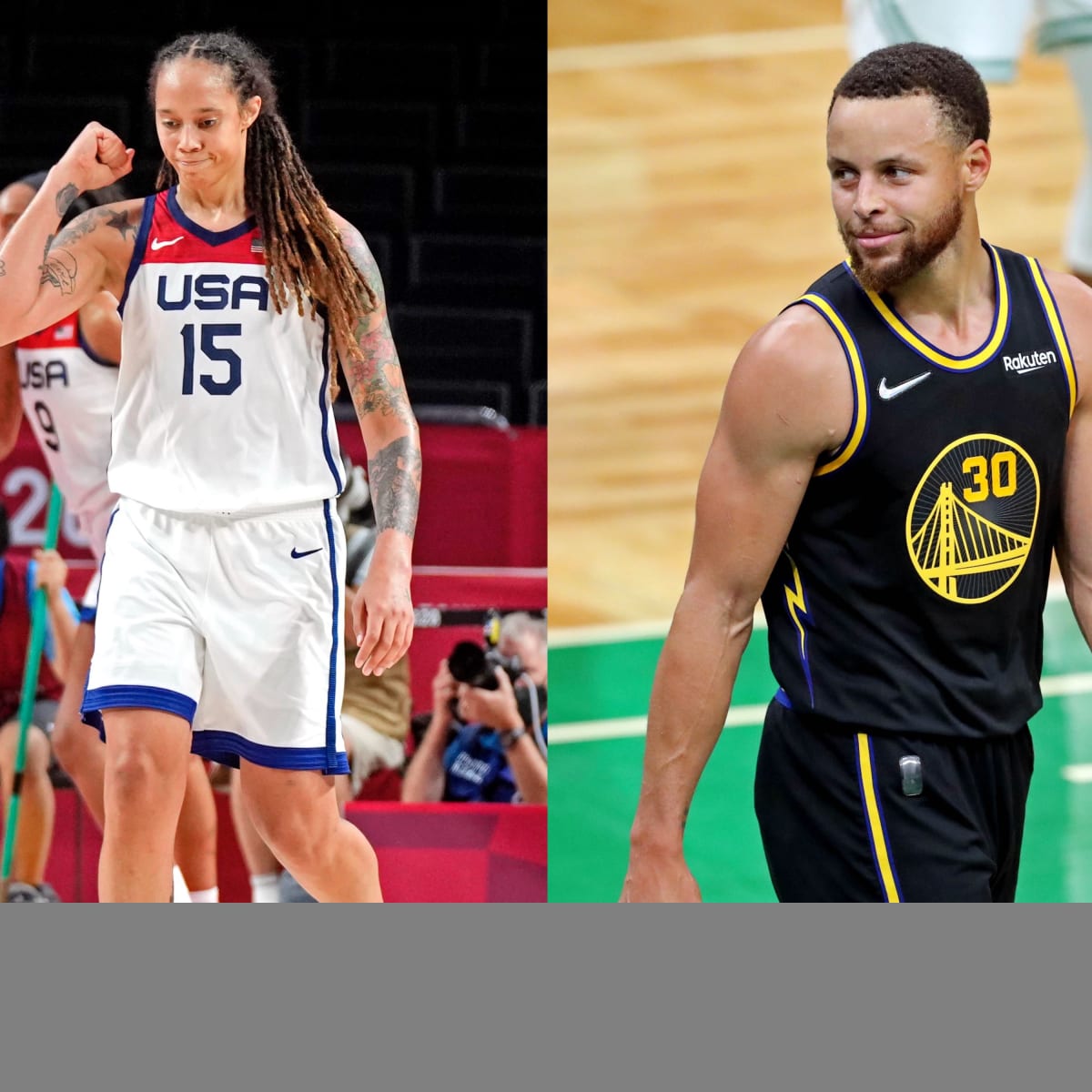 Stephen Curry offers Warriors' support of Brittney Griner