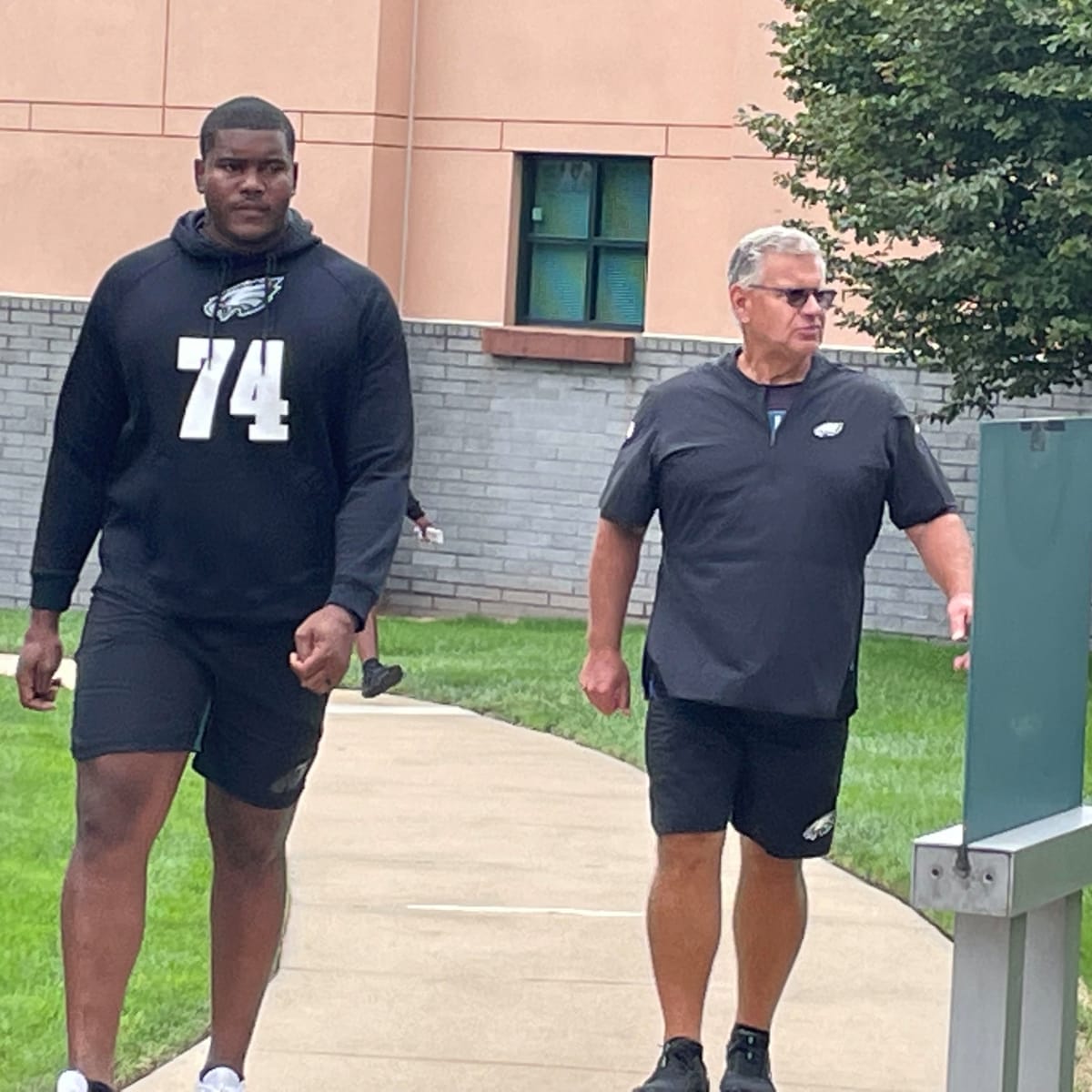 Landon Dickerson injury update: Good news on the Eagles' starting left  guard - Bleeding Green Nation