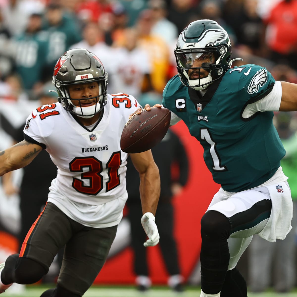 Philadelphia Eagles vs. Tampa Bay Buccaneers Inside The Numbers: Who Has  Edge on MNF? - Sports Illustrated Philadelphia Eagles News, Analysis and  More