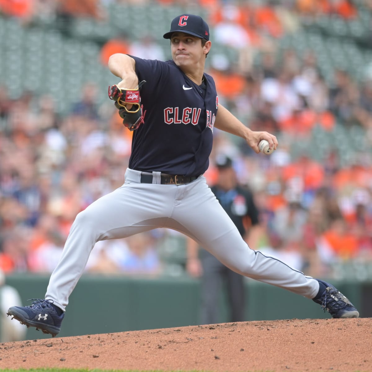 Guardians' Logan Allen strikes out 8, wins MLB debut