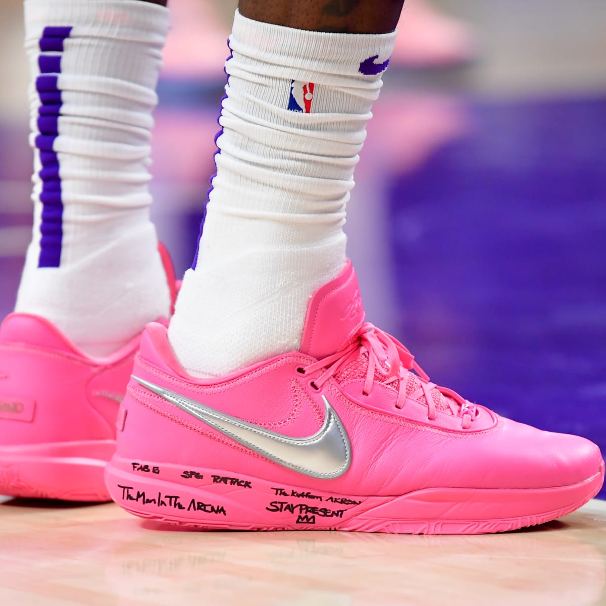 What Do Pink Basketball Shoes Mean? 