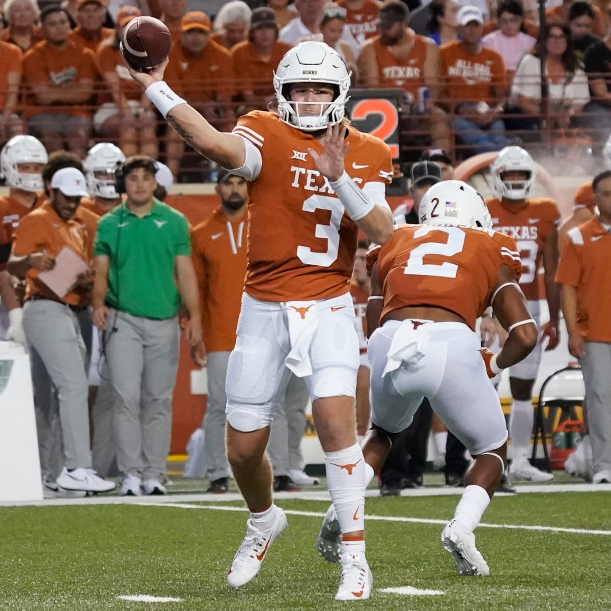 Texas football's Quinn Ewers slotted as No. 1 pick in 2024 NFL Draft