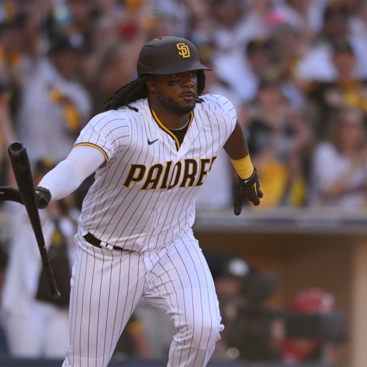 Photo: Guardians Josh Bell Reaches for Foul Ball - PIT2023071927 