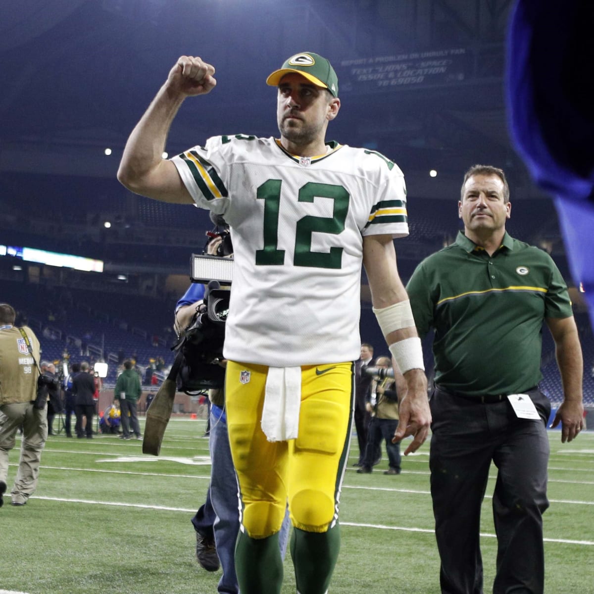 Packers can run table behind red-hot Aaron Rodgers