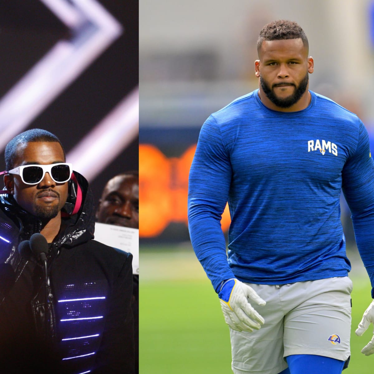 Rams' Aaron Donald Signs With Kanye West's Donda Sports