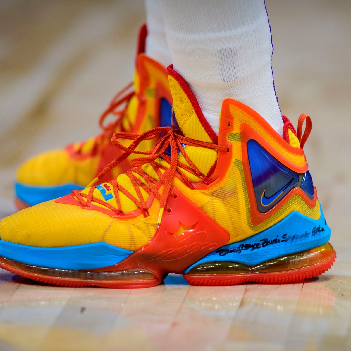 LeBron James Debuts Unreleased Shoes on Birthday