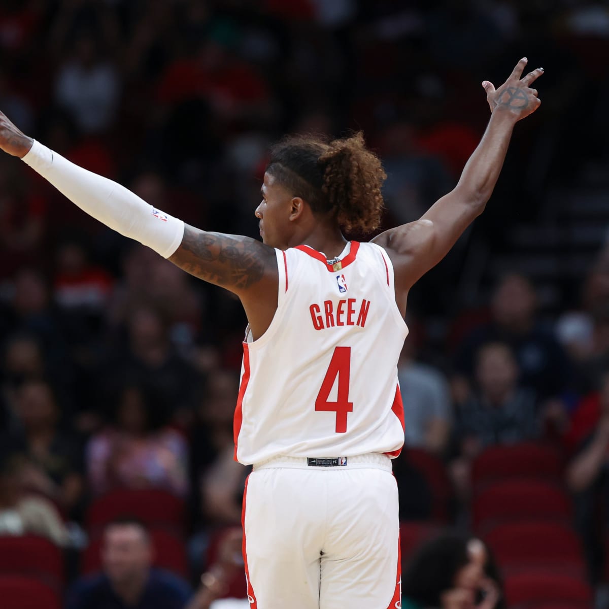 Rockets' Jalen Green changing jersey numbers from No. 0 to 4
