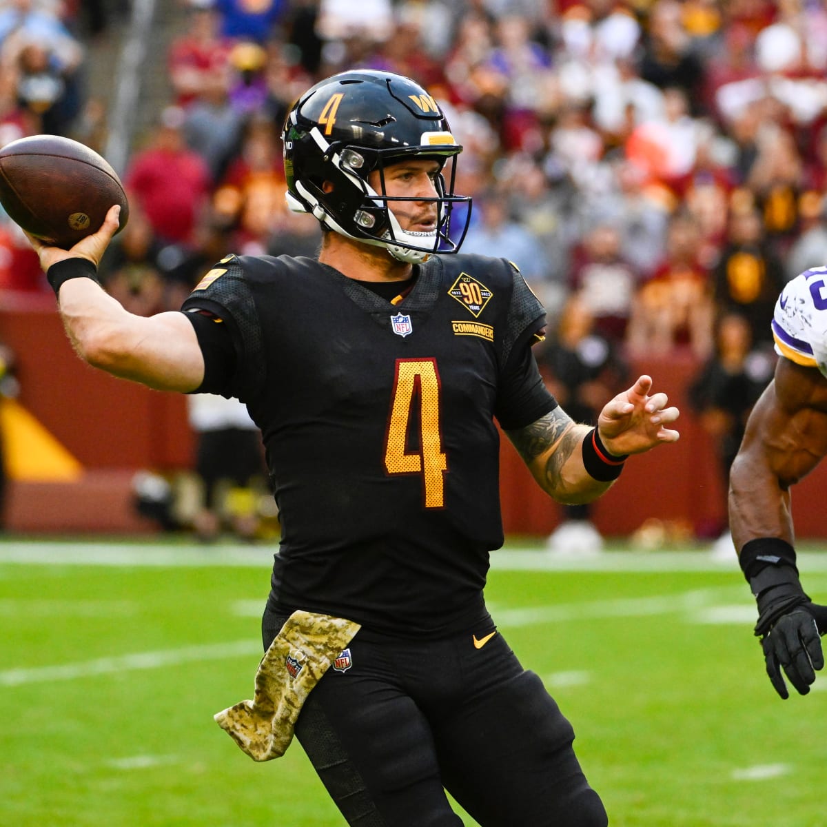 Washington Commanders QB Taylor Heinicke 'An Imperfect On-Field Being,'  Says NFL Analyst - Sports Illustrated Washington Football News, Analysis  and More