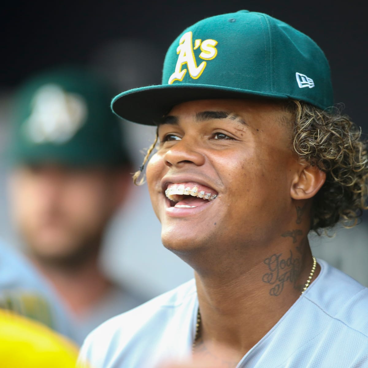 Cristian Pache's 'joy in his game' already making an impact for A's