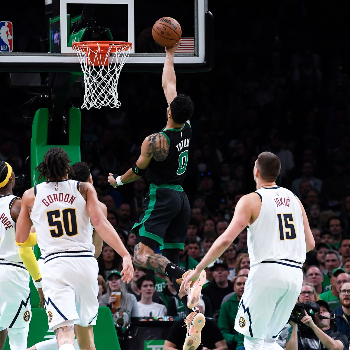 Here's What Stood Out in Celtics' Win vs. Nuggets: Tatum Outduels Jokic in  Boston's Fifth-Straight Victory - Sports Illustrated Boston Celtics News,  Analysis and More